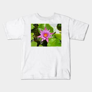 Honolulu Water Lily Kids T-Shirt